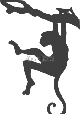 猴子,擺動,靈長類動物
