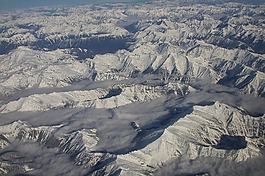 山,空中的視圖,景觀(guān)