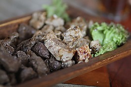 食品,肉,餐
