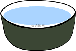 碗,水,喝