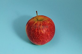 蘋果,藍(lán)色,紅色