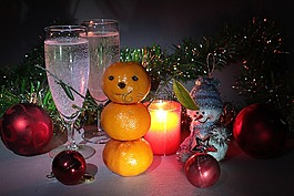 新的一年的平安夜,snegovichok,普通話