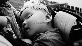 嬰兒,女孩,睡眠
