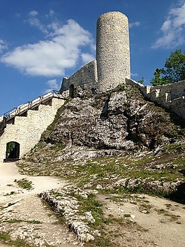 斯莫伦,波兰,城堡