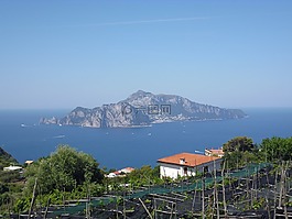 意大利,卡布里,島
