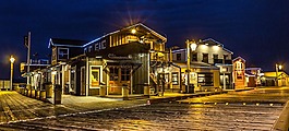 码头,夜,建设