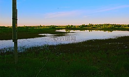 景觀,河,天空