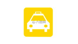 出租車,符號,盾