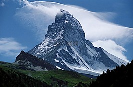 馬特峰,阿爾卑斯山,山
