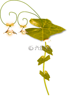 燈,葉子,fairielamp