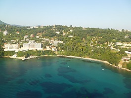 科孚島,空氣,從空中