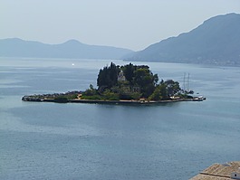 小鼠島,pontikonissi,島