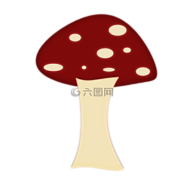 蘑菇,林