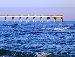 碼頭,海洋,海