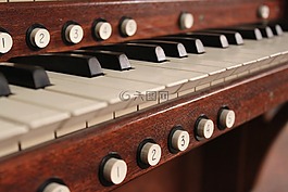 器官,鍵盤,音樂