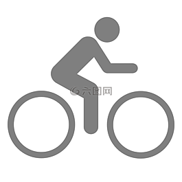 自行車,騎,象形圖