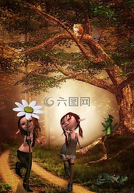 男孩,女孩,兒童