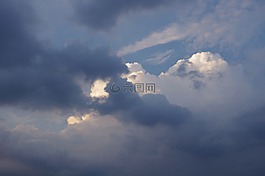 天空,云,太陽