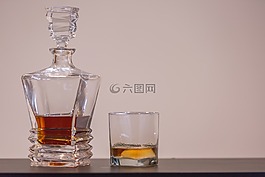 苏格兰威士忌,喝,玻璃