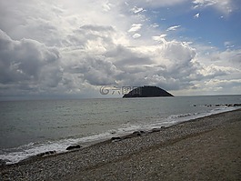 島,gallinara,海