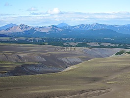 火山,山,嶺