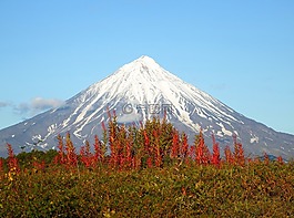 火山,山,嶺