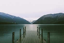 山,高原,云