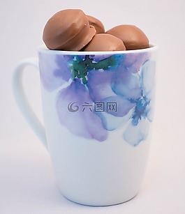 杯,糖果,巧克力
