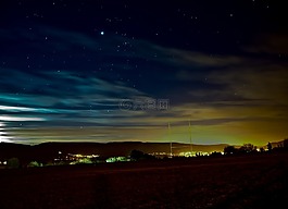 星星,夜,長時間曝光
