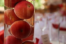 蘋果,蘋果裝飾,花瓶蘋果