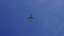 這架飛機(jī),天空,藍(lán)色