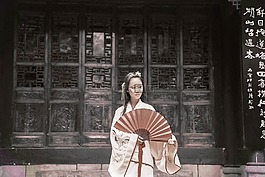中國,古風,少女