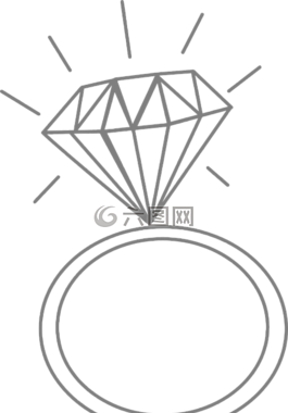 結(jié)婚戒指,金剛石,浪漫