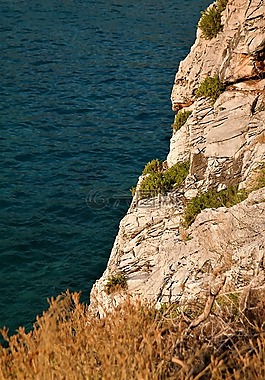 海岸,巖,石頭