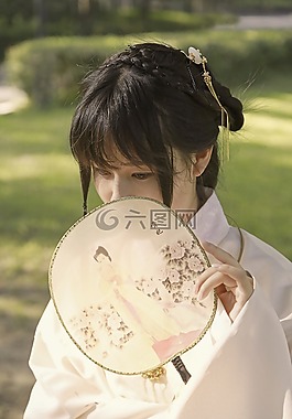 中國,古風,少女