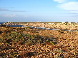 梅诺卡,岩质海岸,岩