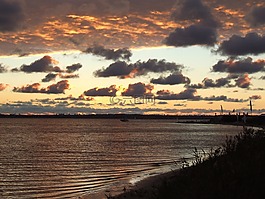 海,水,云