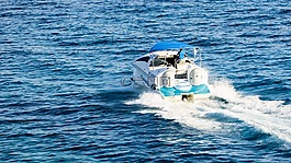 高速船,海,水