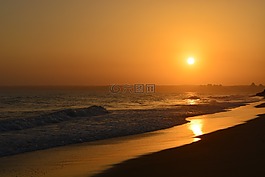 景觀,海,太陽(yáng)