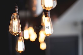 光,燈泡,電力