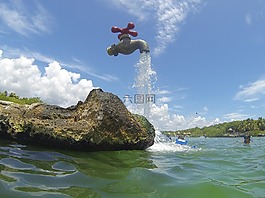 水龙头,幽默,沐浴