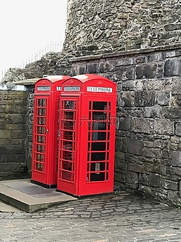 爱丁堡,城堡,小木屋