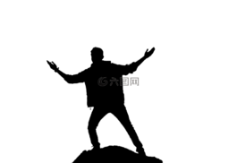男子,側(cè)影,構(gòu)成