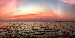 浦,海,視圖