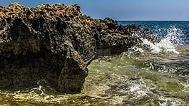 巖質(zhì)海岸,海,海岸線