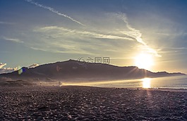 日出,太陽,天空