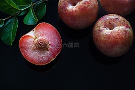 李子,成熟,健康