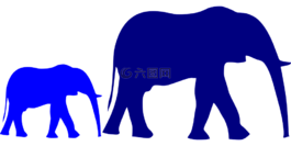象,嬰兒,母親