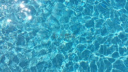 水,池,藍色