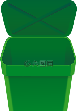 bin,可以,蓋子